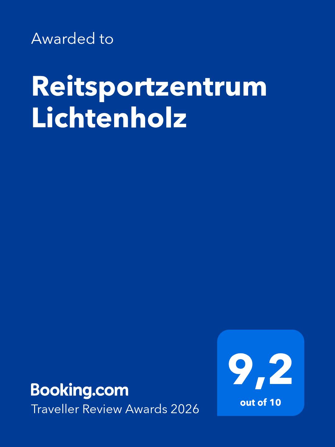 Reitsportzentrum Lichtenholz e. V. – Einblick in die Wohnung
